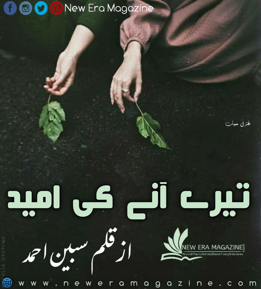 Tere Ane Ki Umeed By Sabeen Ahmed Novellate